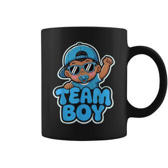 Gender Reveal Party Afro Team Boy Announcement Coffee Mug - Thegiftio UK