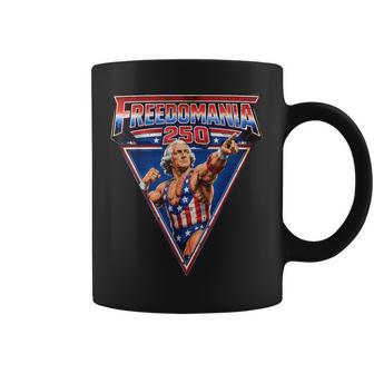 George Washington Freedomania 250 Years 4Th Of July Coffee Mug - Thegiftio UK
