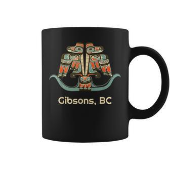 Gibsons ブリティッシュコロンビア サンダーバード バードウォッチング コーヒーマグ - Kawaiitshirt