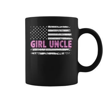 Girl Uncle Of Girls Us Flag Girls Uncle Coffee Mug - Thegiftio UK