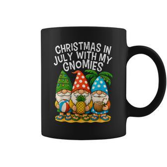Gnome Christmas In July With My Gnomies Summer Vacation 2026 Coffee Mug - Thegiftio UK