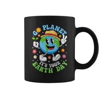Go Planet It's Your Earth Day Environment Earth Day 2026 Coffee Mug | Mazezy