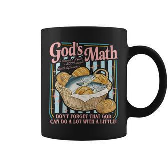 God’S Math Don't Forget That God Can Do A Lot With A Little Coffee Mug | Seseable UK