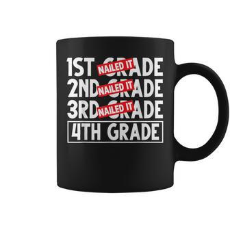 Goodbye 3Rd Grade Nailed It Graduation Hello 4Th Grade Coffee Mug - Thegiftio UK
