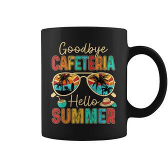 Goodbye Cafeteria Hello Summer Lunch Lady End Of School Year Coffee Mug - Thegiftio UK
