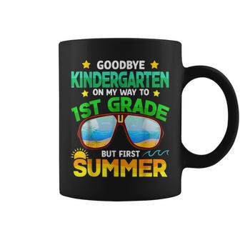 Goodbye Kindergarten Way To 1St Grade Summer Graduation Coffee Mug - Thegiftio UK