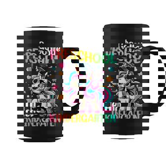 Goodbye Preschool Hello Kindergarten Graduation 2025 Unicorn Coffee Mug | Seseable UK