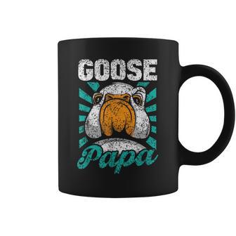 Goose Papa Geese Cute Animal Lover Goose Dad Father Daddy Coffee Mug - Monsterry UK