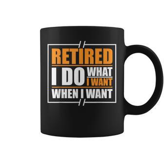 Graciosa Jubilación Retirado Abuelos Pensión Jubilado Taza de café - Regaloses