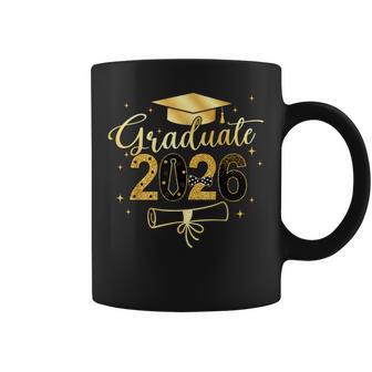Graduate 2026 Gold Class Of 2026 Graduation Kids Coffee Mug - Thegiftio UK