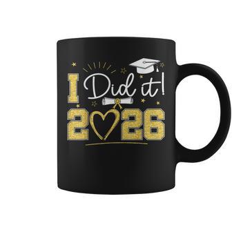 Graduation I Did It 2026 Graduate Senior 2026 Grad Family Coffee Mug - Thegiftio UK