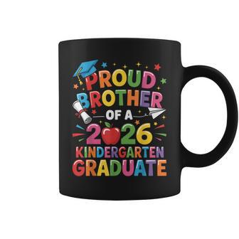 Graduation Proud Brother Of 2026 Kindergarten Graduate Coffee Mug | Mazezy