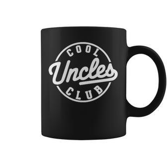 Gráfico De Bolsillo Divertido De Cool Uncles Club Promocionado Como Uncle Best Taza de café - Regaloses
