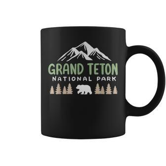 Grand Teton National Park Us Wyoming Mountain Kids Coffee Mug - Thegiftio UK