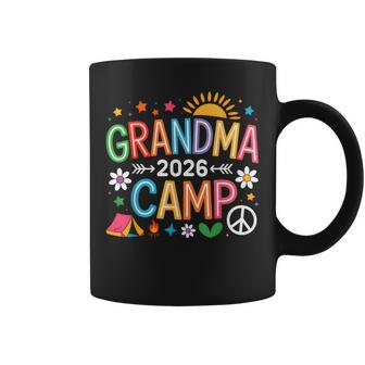 Grandma Camp 2026 Family Vacation Summer Camping Crew Kids Coffee Mug - Thegiftio UK