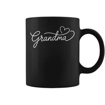 Grandma For Heart Mother's Day Coffee Mug - Thegiftio UK