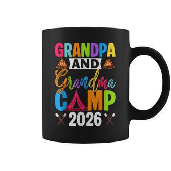 Grandpa And Grandma Camp 2026 Grandparents Camping Vacation Coffee Mug - Thegiftio