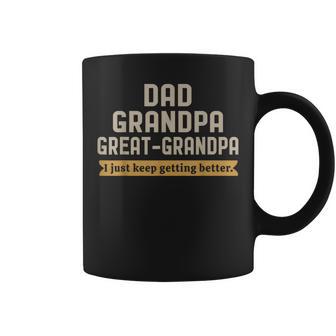 Grandpa Great Grandpa Fathers Day Great Grandpa Coffee Mug - Monsterry
