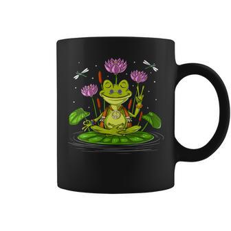 Grenouille Hippie Zen Yoga Méditation Animal Drôlepirituel Tasse - Cadeauxyz