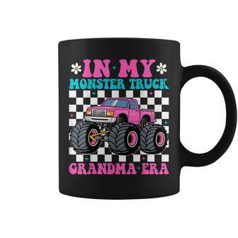 Groovy In My Monster Truck Grandma Era Coffee Mug - Thegiftio UK
