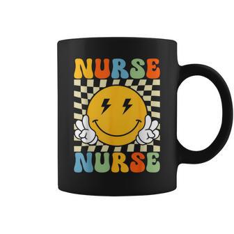 Groovy Nurse For Smile Face Nursing Coffee Mug - Thegiftio