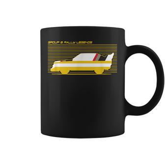 Group B ラリー レジェンド クラシック ラリー カー デザイン ヴィンテージ ラリー コーヒーマグ - Kawaiitshirt