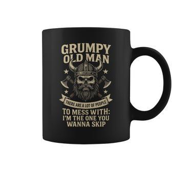 Grumpy Old Man Wikingeraxtarkastisch Humor Tassen - Seseable