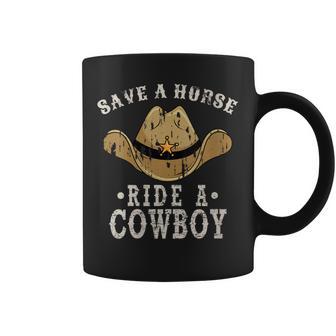 Guardar Un Caballo Montar Unaqueroaquero Divertido Cuello Taza de café - Regaloses