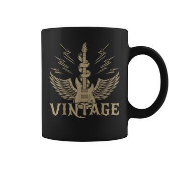 Guitare Basse Drôle Musiqueintage Bassiste Bassist Tasse - Cadeauxyz