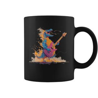 Guitare Dinosaure À Bascule Pour Adultes Et Enfants Tasse - Cadeauxyz