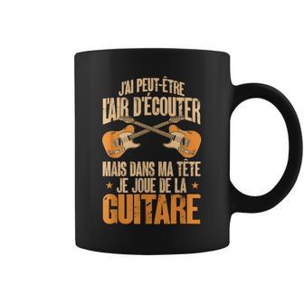 Guitariste Musique Dans Ma Tête Je Joue De La Guitare Tasse - Cadeauxyz