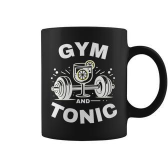 Gym And Tonic Jeu De Mots Humoristique Pour Fitness Tasse - Cadeauxyz