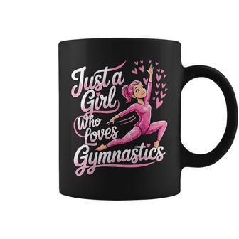 Gymnast Just A Girl Who Loves Gymnastics Coffee Mug - Thegiftio UK
