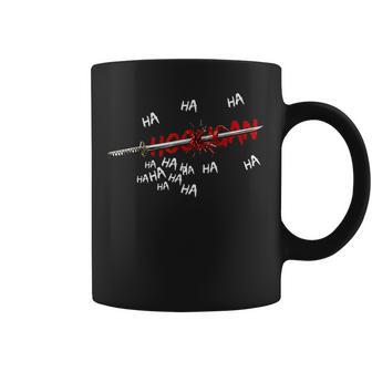 Ha Ha Ha Hooligan Sword Coffee Mug - Thegiftio UK