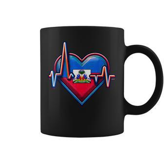 Haitian Flag Day Love Haiti Haitian Roots Haiti Flag Haitian Coffee Mug - Thegiftio UK