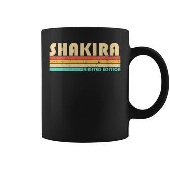 Hakira Nom Personnalisé Rétrointage Des Années 80 Et 90 Tasse - Cadeauxyz