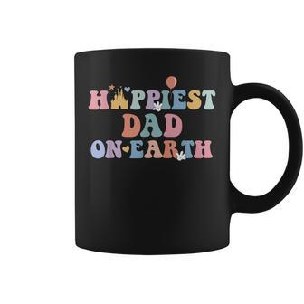 Happiest Dad On Earth Father's Day Matching Family Trip Coffee Mug | Seseable UK