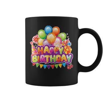 Happy Birthday Llévalo A Una Fiesta De Cumpleaños Taza de café - Regaloses
