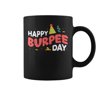 Happy Burpee Day Burpees Gym Workout Coffee Mug - Thegiftio UK