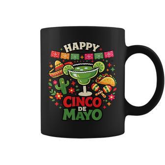 Happy Cinco De Mayo Fiesta Celebration Coffee Mug | Mazezy