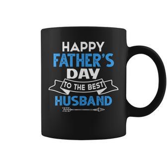 Happy Father's Day To The Best Husband Father's Day Coffee Mug - Thegiftio UK
