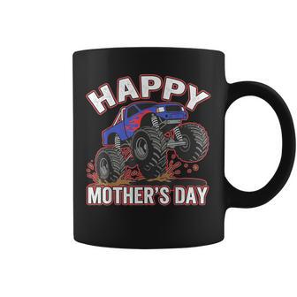Happy For Boys Toddler Monster Truck Coffee Mug - Thegiftio UK