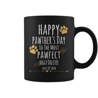 Happy Pawther's Day To The Most Pawfect Doggy Dad Ever Coffee Mug - Thegiftio UK