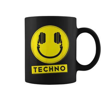Hardcore Rave Music Raver 90S Edm Dj Rave House-Music Techno コーヒーマグ - Kawaiitshirt