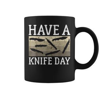 Have A Knife Day Knife Collector コーヒーマグ - Kawaiitshirt