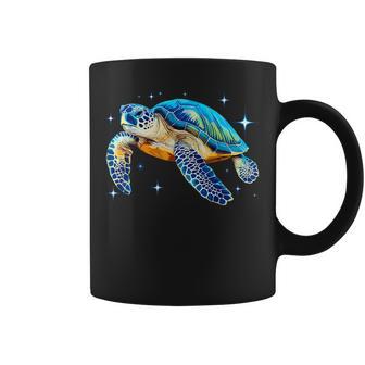Hawaiian Sea Turtle Hawaii Vacation Beach Summer Coffee Mug | Mazezy