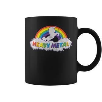 Heavy Metal Licorne Arc-En-Ciel Tasse - Cadeauxyz