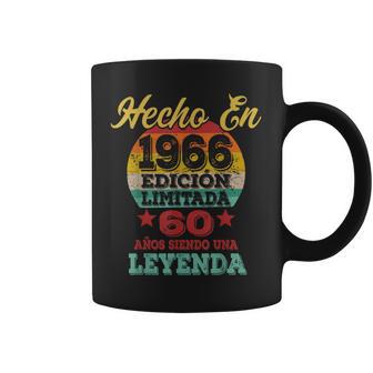 Hecho En 1966 Edición Limitada Cumpleaños 60 Años Taza de café - Regaloses