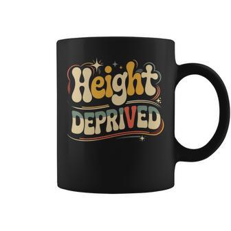 Height Deprived 背の低い人のジョーク コーヒーマグ - Kawaiitshirt