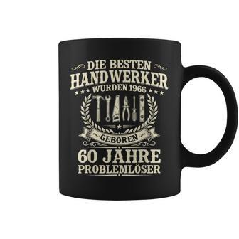 Herren Jahrgang 1966 Bester Handwerker 60 Geburtstag Tassen - Seseable